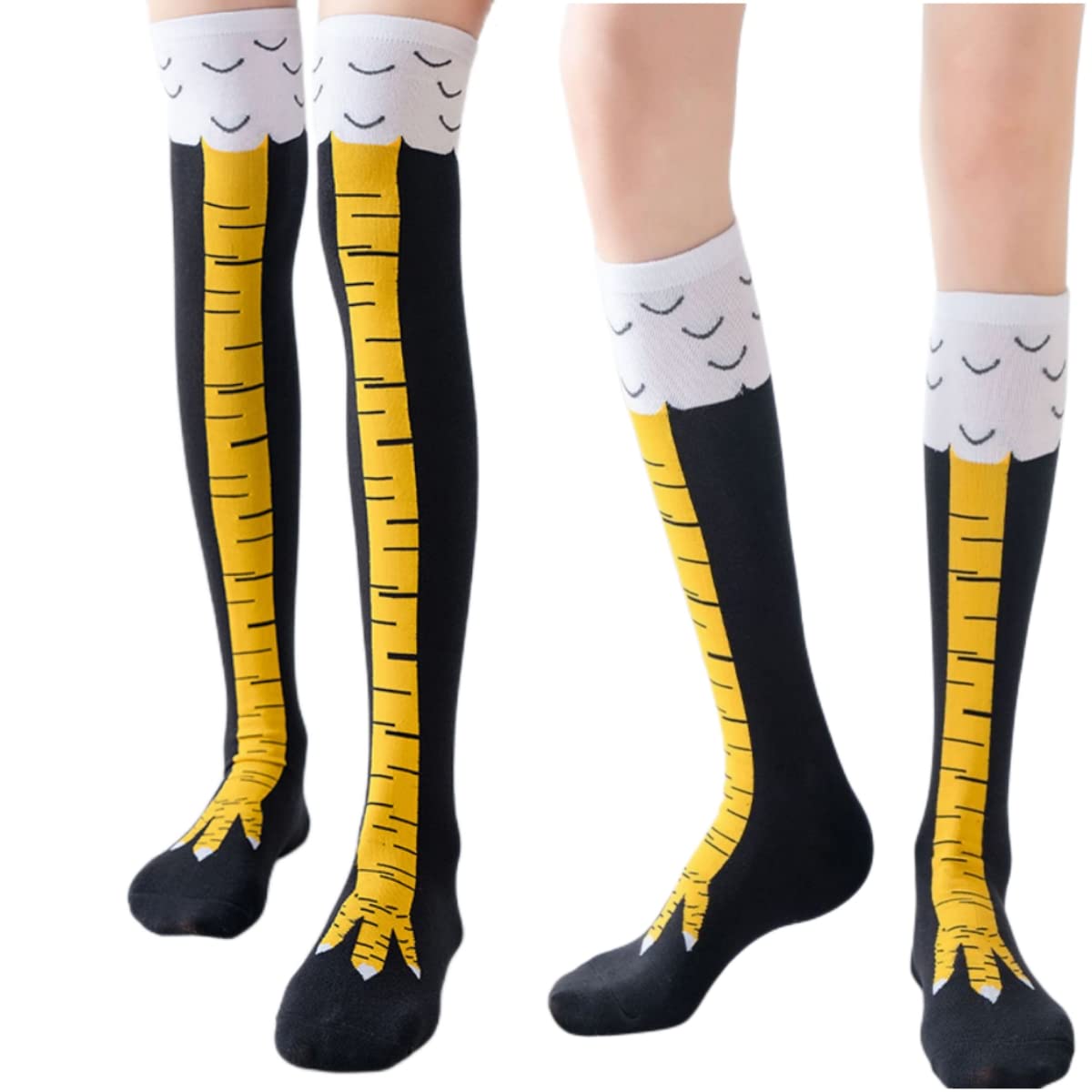 Women Thigh High Stockings Chi - Funny Chicken Leg Socks review and price