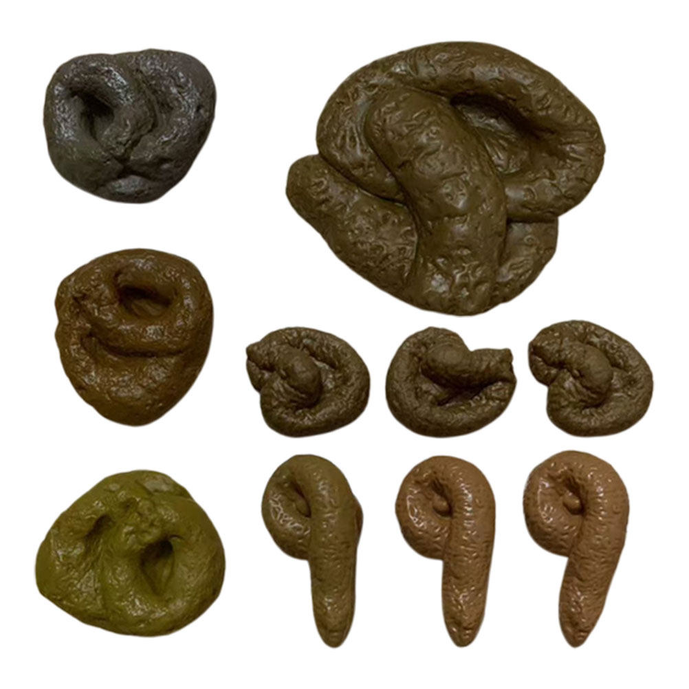 10Pcs Realistic Fake Poop Pran - Fake Poop Gag Gift review and price