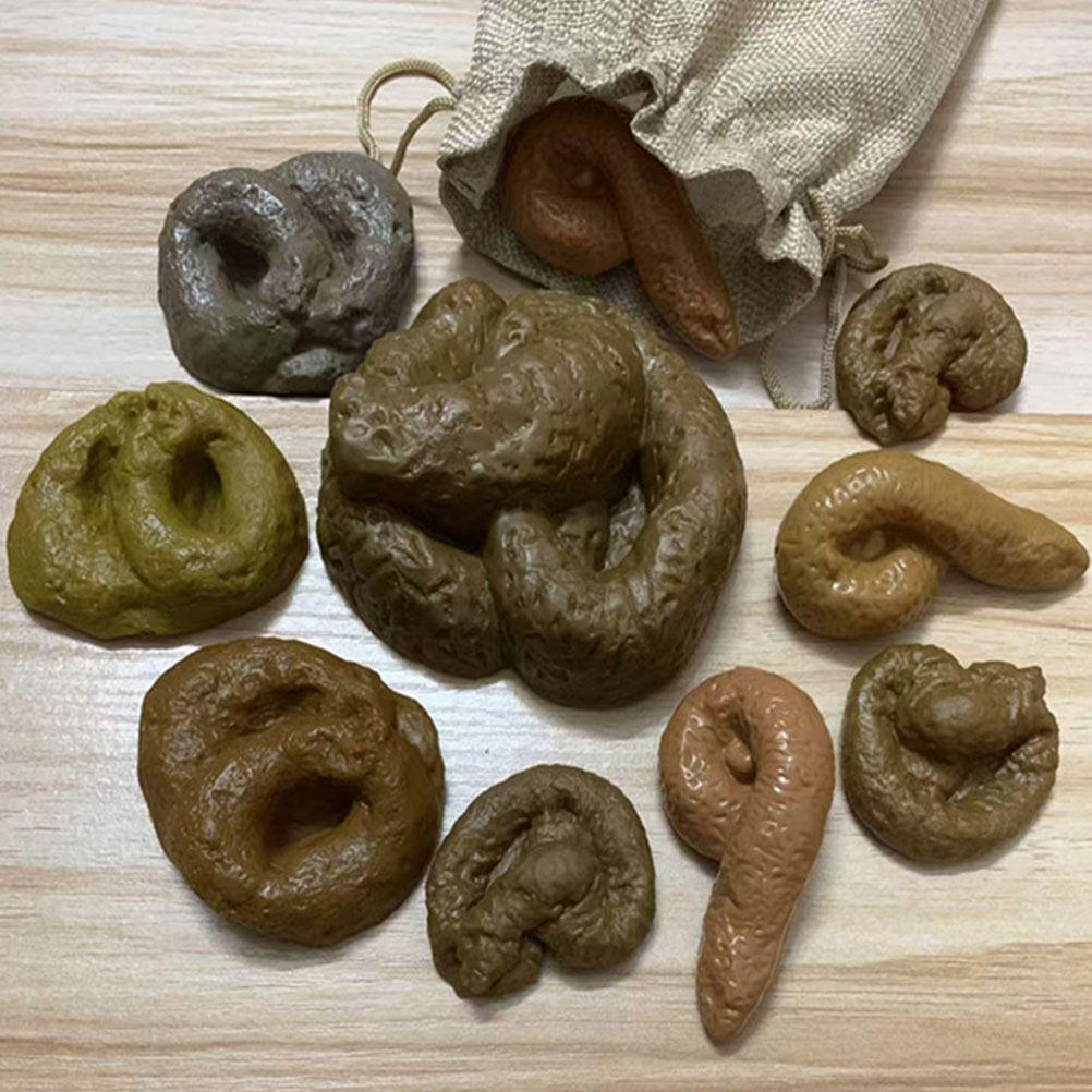 10Pcs Realistic Fake Poop Pran - Fake Poop Gag Gift review and price