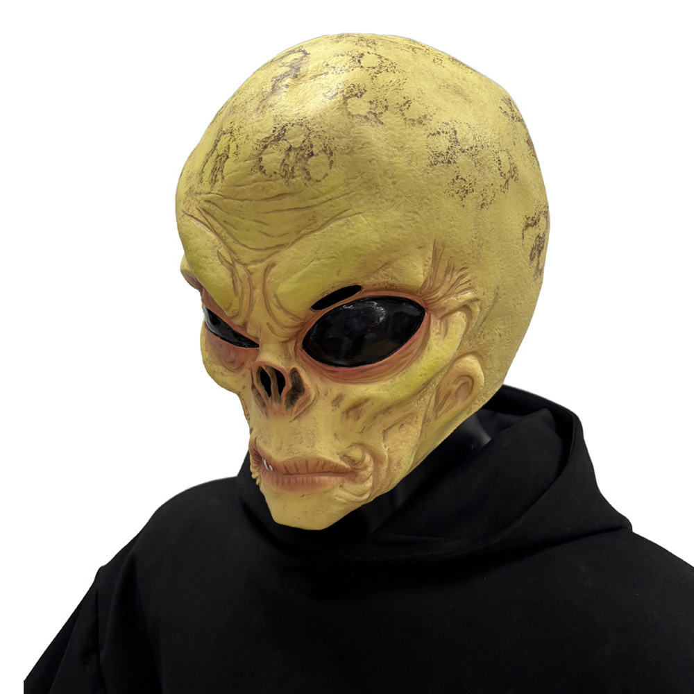 Realistic UFO Alien Skull Mask - Latex Alien Mask Realistic review and price