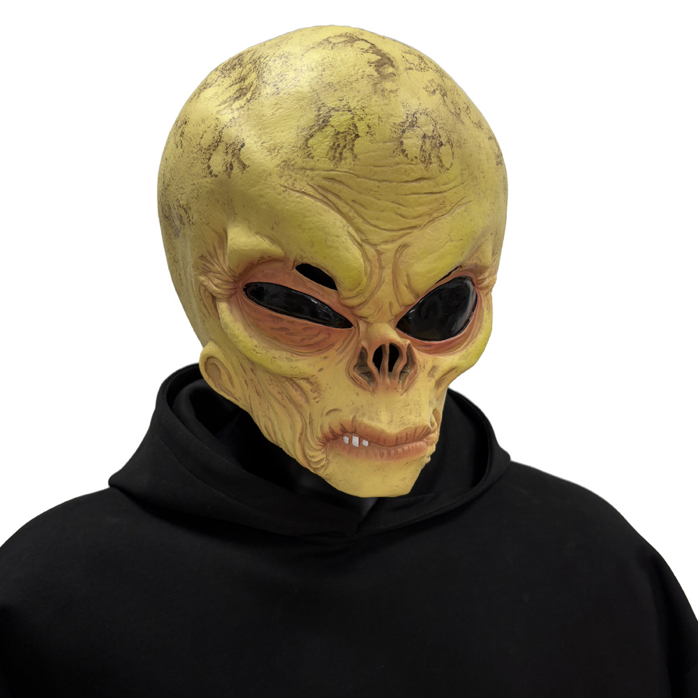 Realistic UFO Alien Skull Mask - Latex Alien Mask Realistic review and price