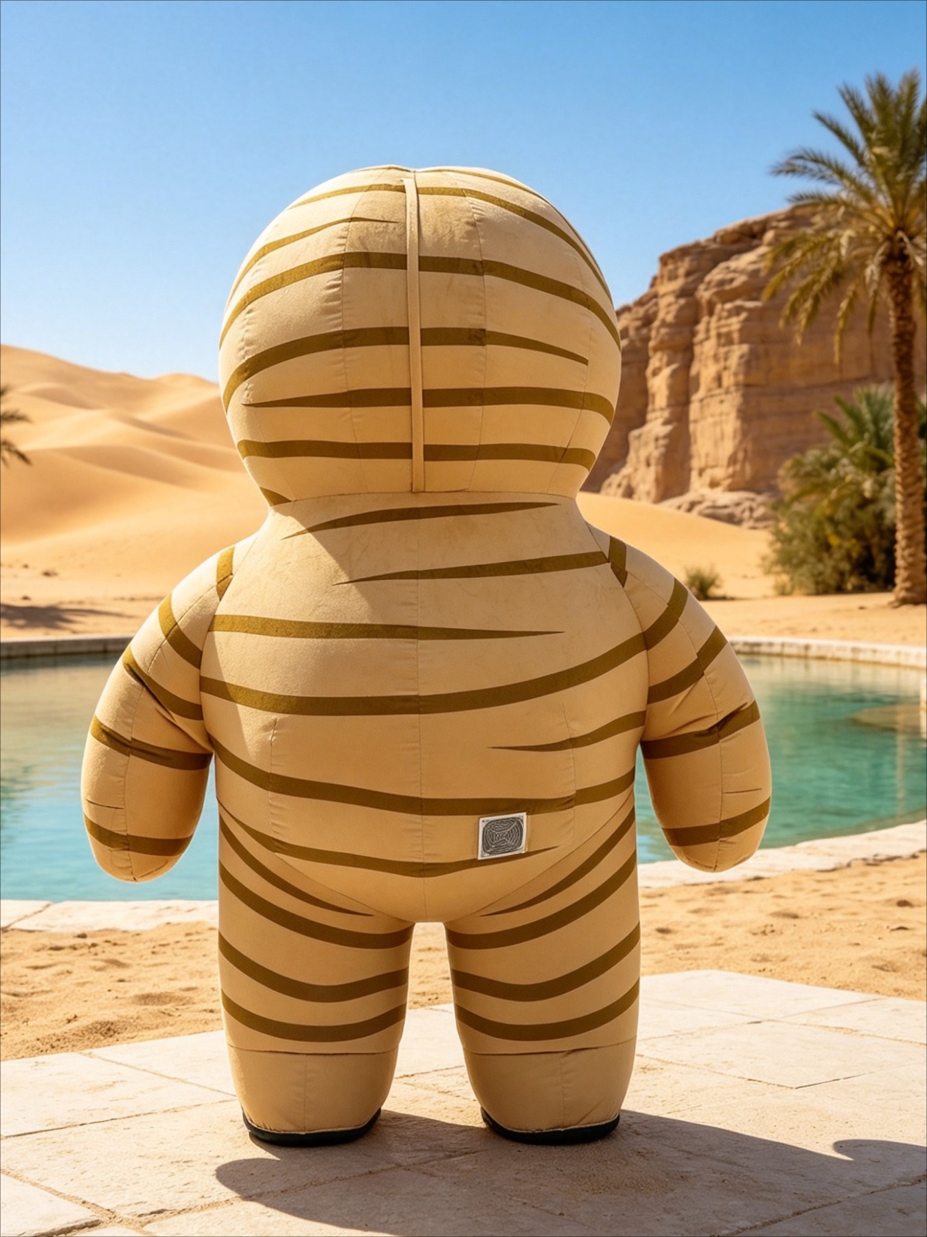 Inflatable Mummy Costume Masco - Costumes review and price
