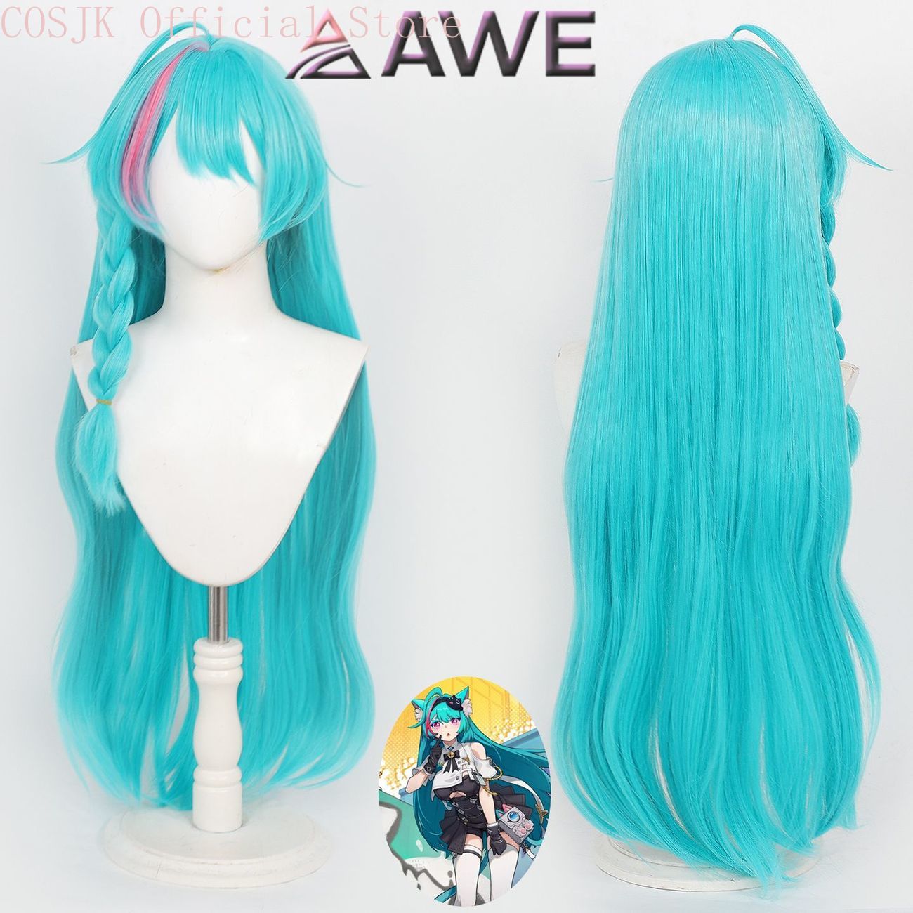 Neverness to Everness Mint Cos - Anime Cosplay Wig Heat Resistant review and price