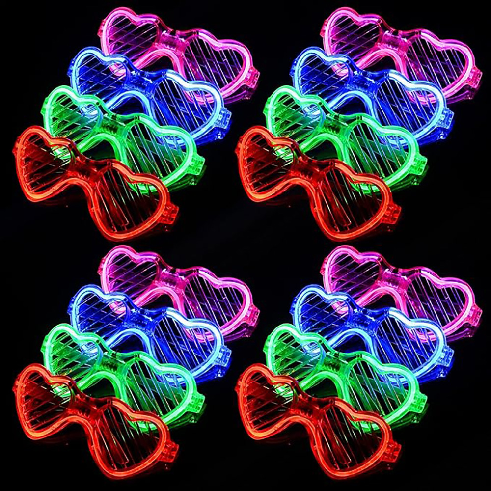 5/10/20/30/50 Bulk Light Up Gl - Glow In The Dark Party Glasses review and price