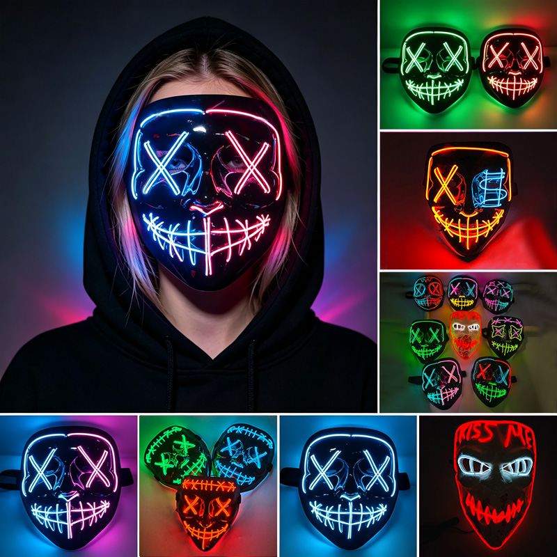 Professional Personalization L - Led Purge Mask Halloween review and price