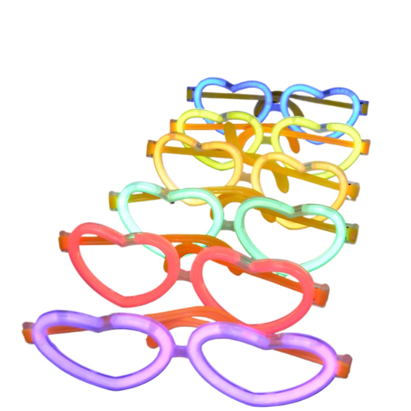 20 Sets Festive DIY Luminous H - Glow In The Dark Party Glasses review and price