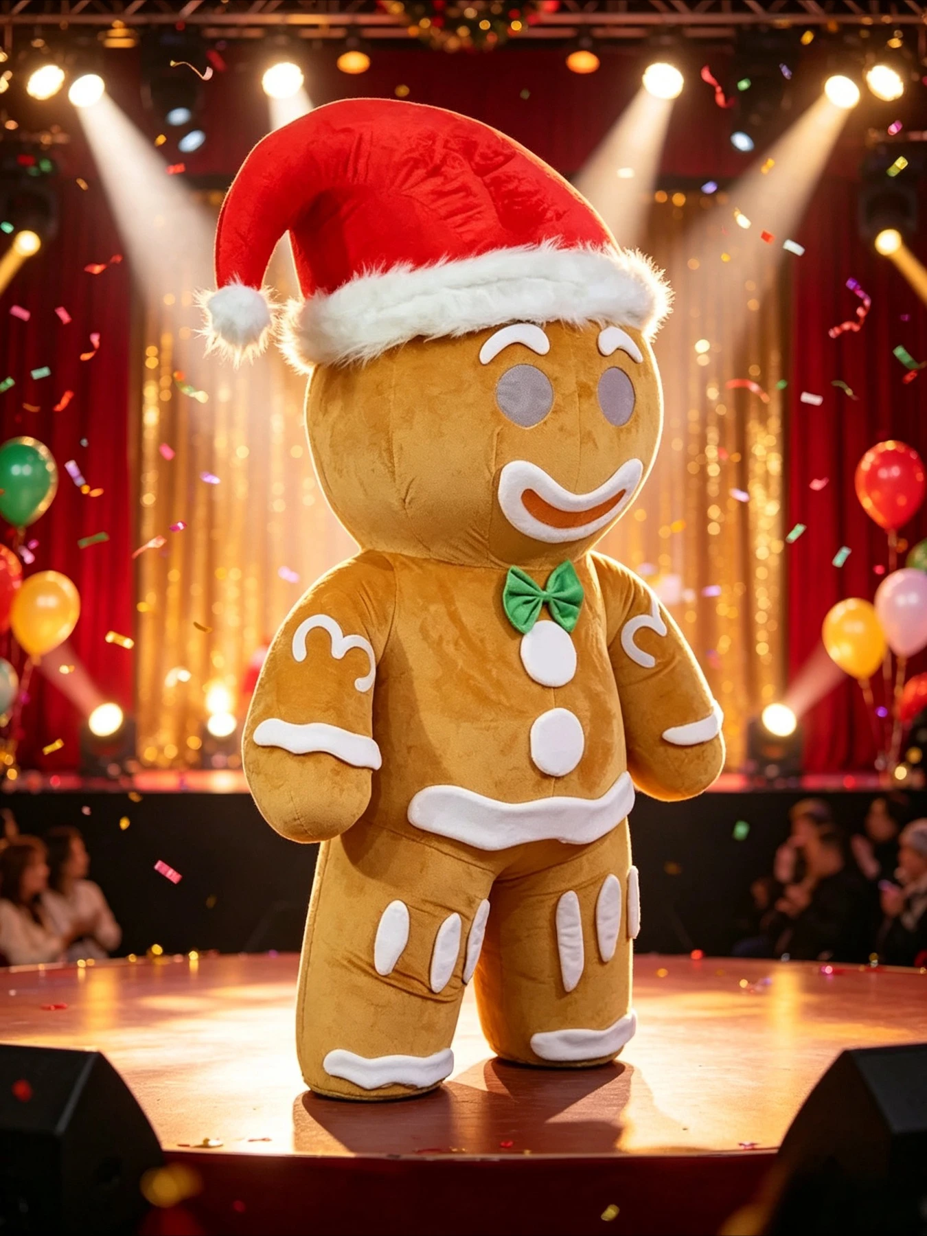 Inflatable Gingerbread Man Cos - Costumes review and price