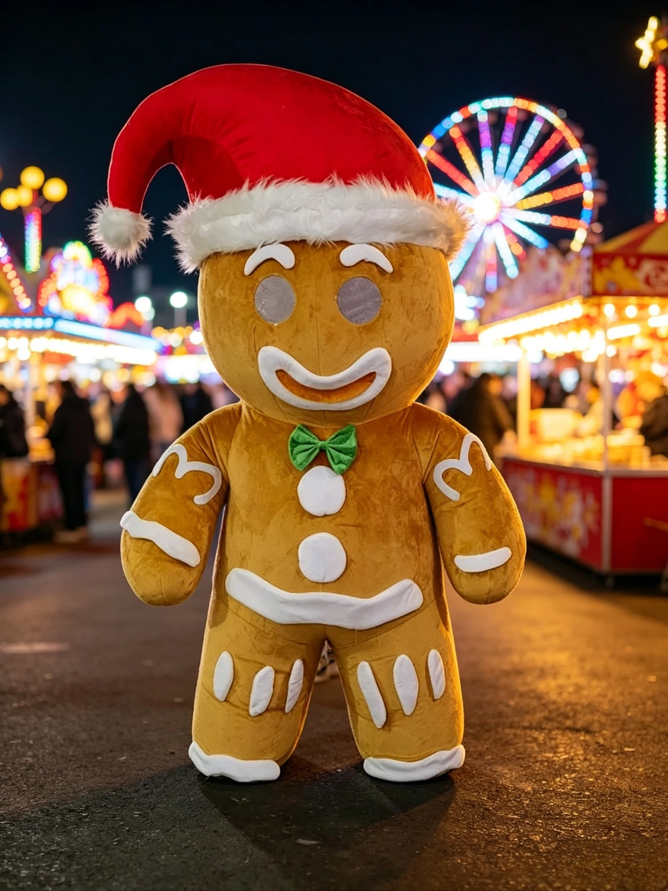 Inflatable Gingerbread Man Cos - Costumes review and price