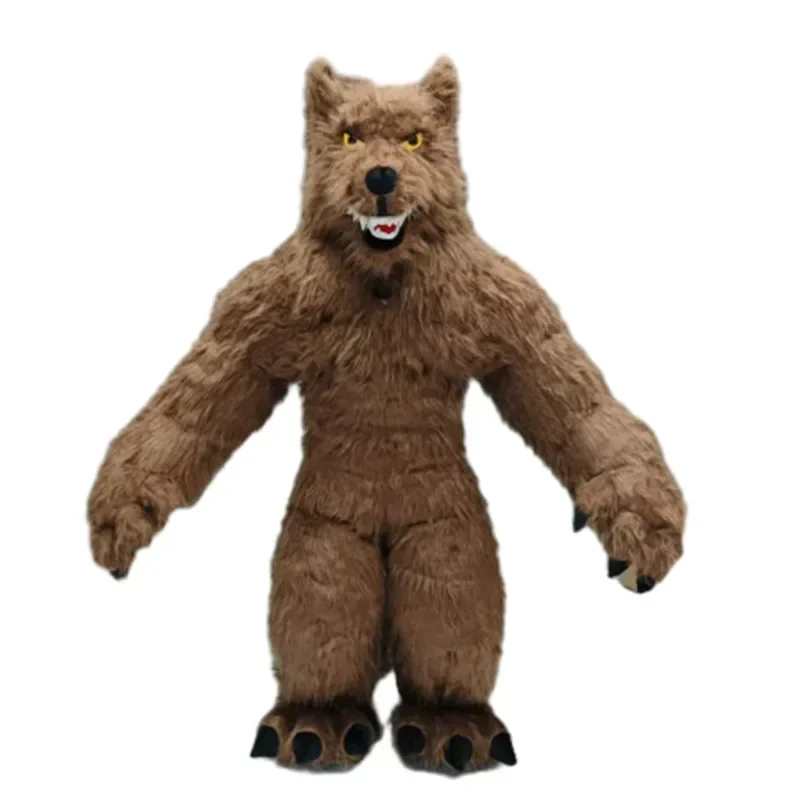 Giant Inflatable Grey Wolf Mas - Costumes review and price