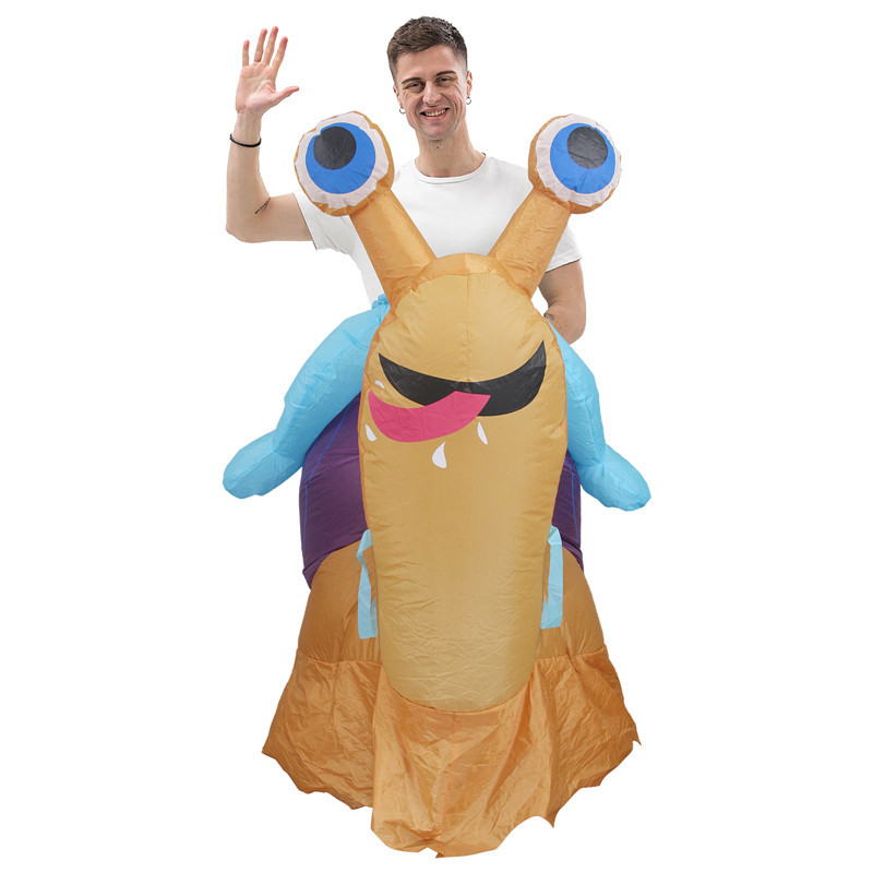 Riding Snail Inflatable Costum - Costumes review and price