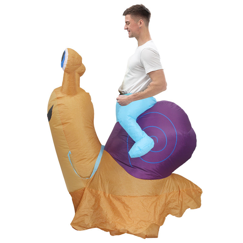Riding Snail Inflatable Costum - Costumes review and price