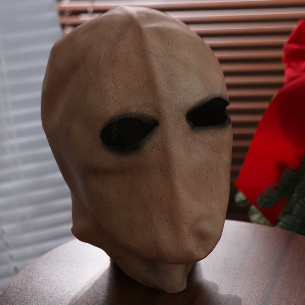 Faceless Man Halloween Slender - Latex Alien Mask Realistic review and price