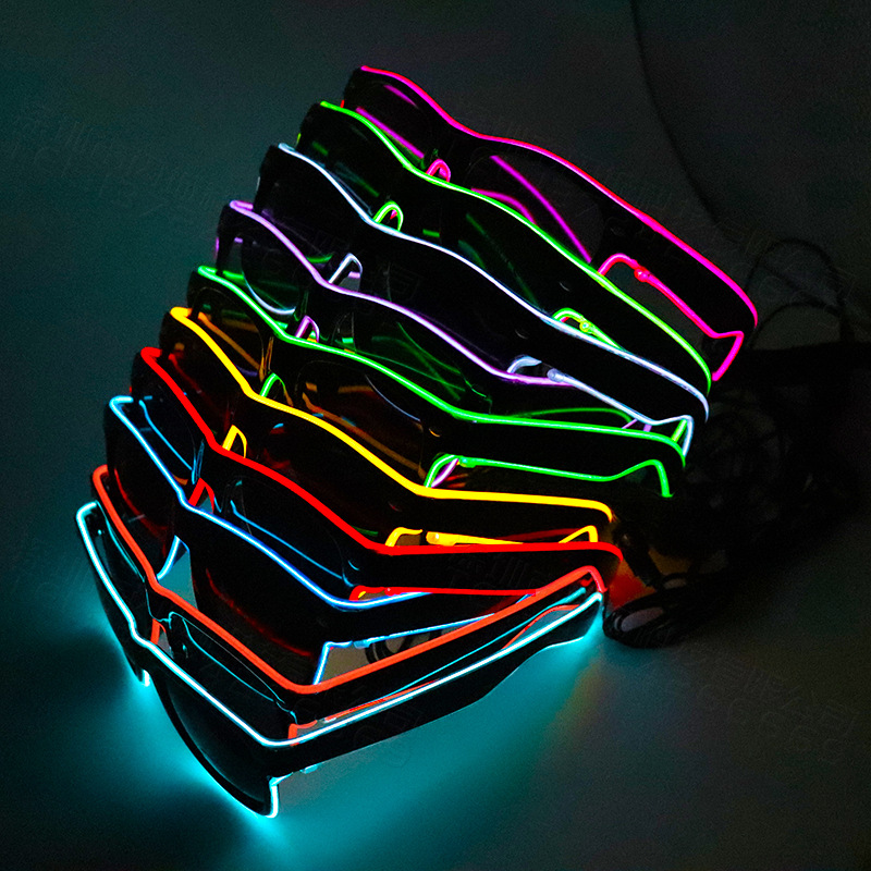 1PC Flashing EL Wire Led Glass - Glow In The Dark Party Glasses review and price