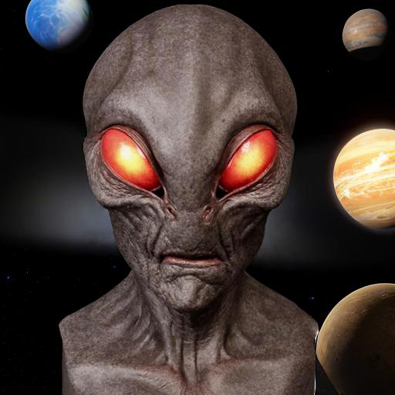 1pc, Alien Mask - Realistic la - Latex Alien Mask Realistic review and price