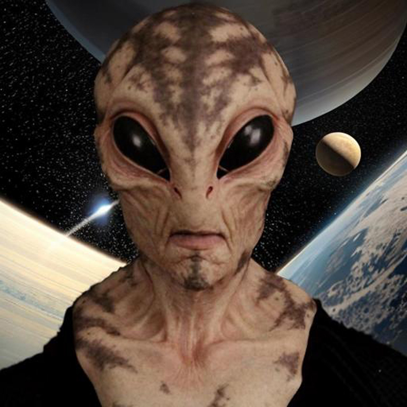 1pc, Alien Mask - Realistic la - Latex Alien Mask Realistic review and price