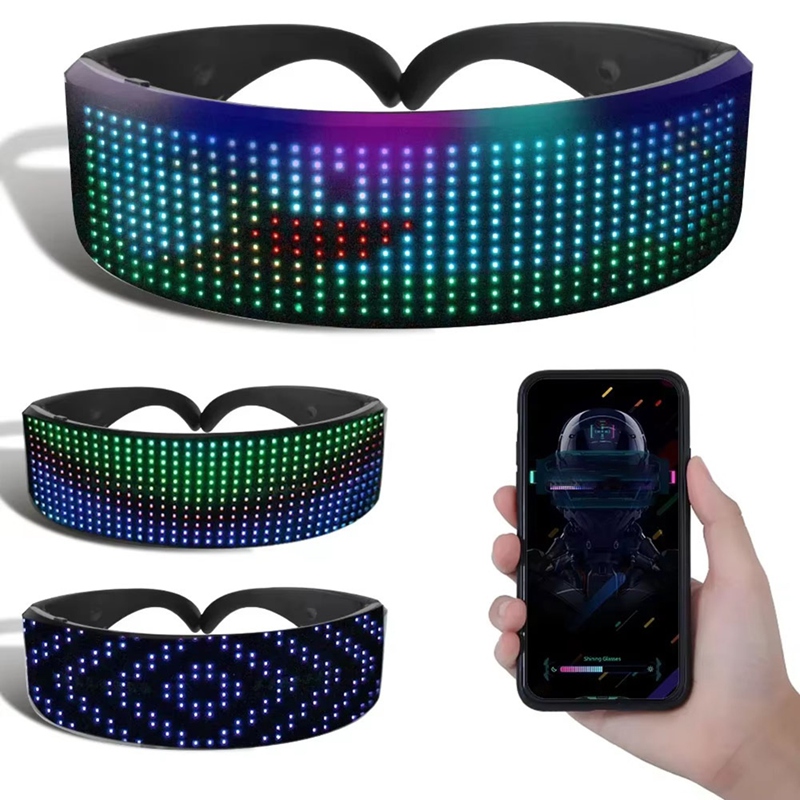 DIY Shining Electronic Futuris - Glow In The Dark Party Glasses review and price