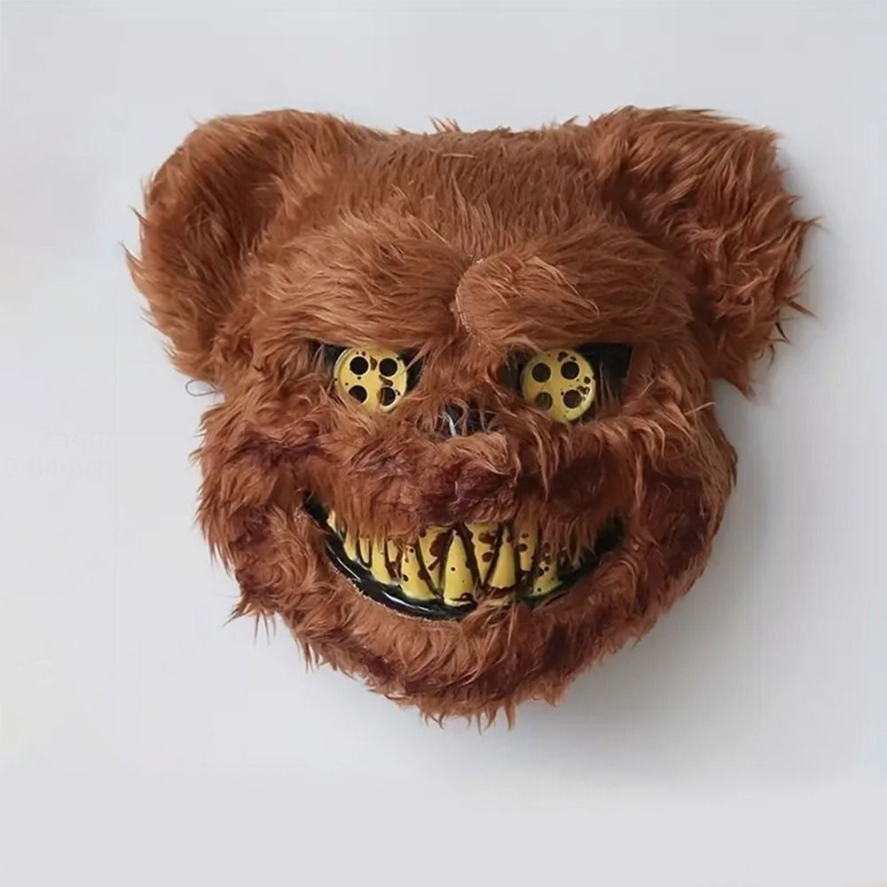 Bloody Plush Bunny Mask Hallow - Led Purge Mask Halloween review and price
